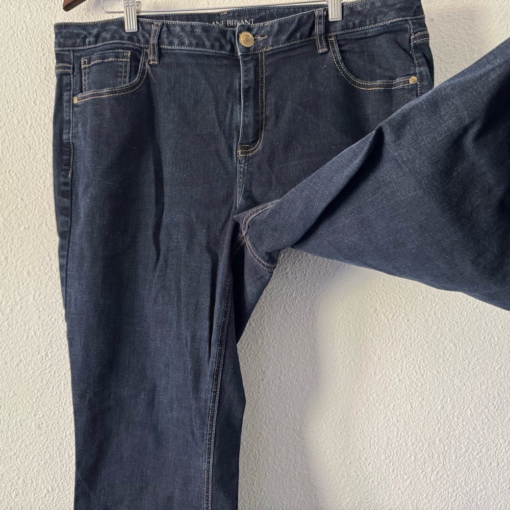 Lane Bryant Bootcut Genius Regular Fit Dark Wash Jeans Size 20 - Picture 8 of 12